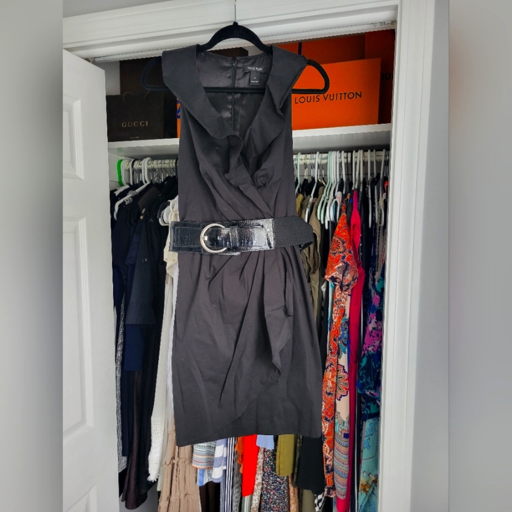 White House Black Market Dress & Belt